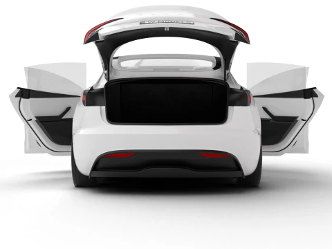 Tesla Model 3 2024 HQ 3D Model