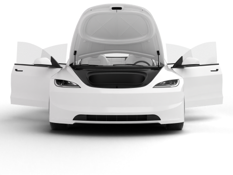 Tesla Model 3 2024 HQ 3D Model