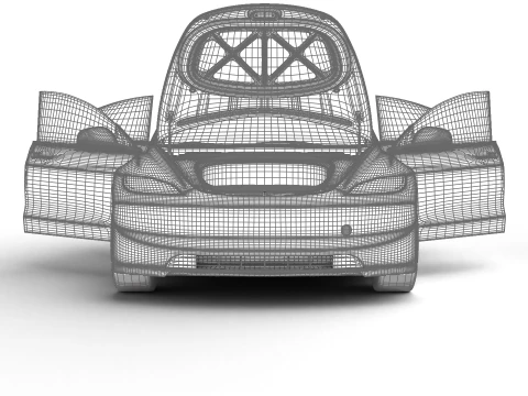 Tesla Model 3 2024 HQ 3D Model