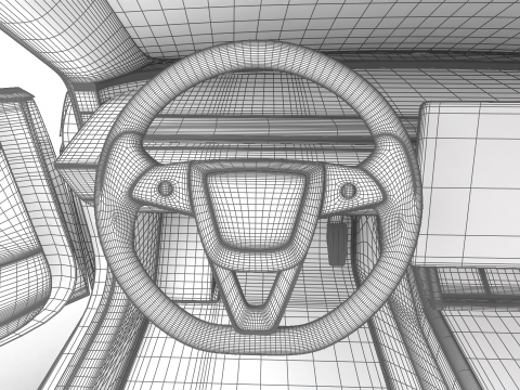 Tesla Model 3 2024 HQ 3Dモデル