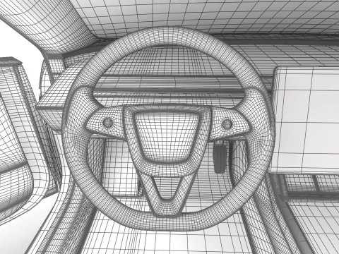 Tesla Model 3 2024 HQ 3D Model