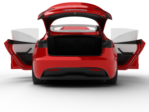 Tesla Model 3 2024 HQ 3Dモデル