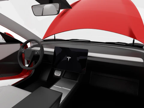 Tesla Model 3 2024 HQ 3D Model