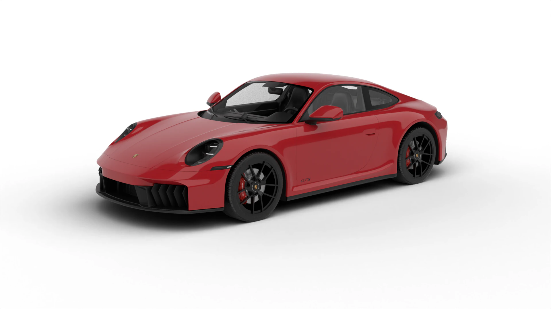 Porsche 911 Carrera GTS 2025 3D Modell .c4d .max .obj .3ds .fbx .stl .blend 