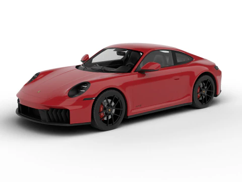 Porsche 911 Carrera GTS 2025 3D Model