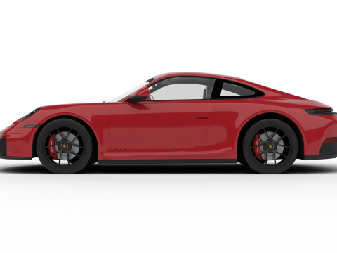 Porsche 911 Carrera GTS 2025 3D Model