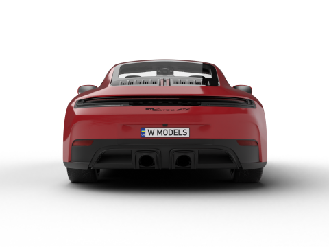 Porsche 911 Carrera GTS 2025 3D Model