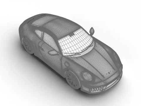 Porsche 911 Carrera GTS 2025 3D Modell