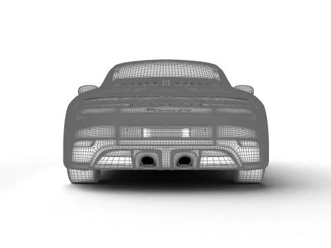 Porsche 911 Carrera GTS 2025 3D Modell