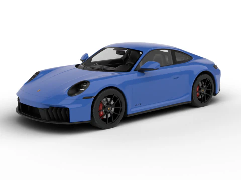 Porsche 911 Carrera GTS 2025 3D Model