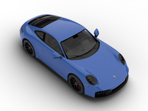 Porsche 911 Carrera GTS 2025 3D Модель