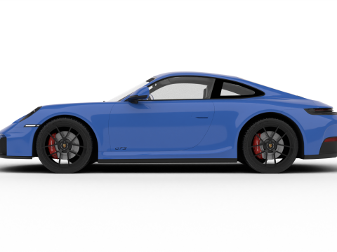 Porsche 911 Carrera GTS 2025 3D Модель