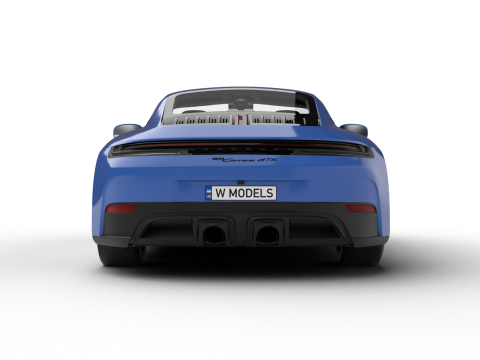 Porsche 911 Carrera GTS 2025 3D Модель