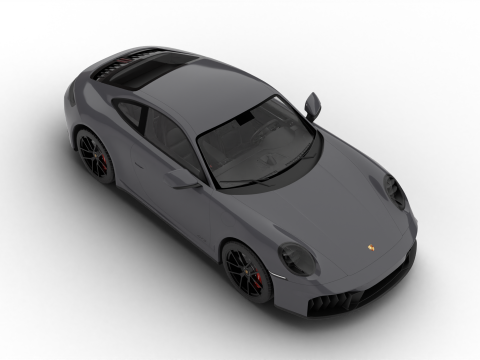 Porsche 911 Carrera GTS 2025 3D Модель