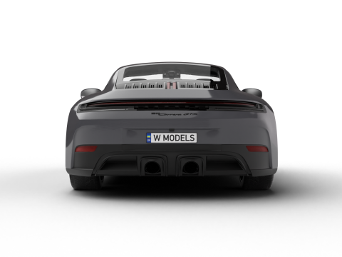 Porsche 911 Carrera GTS 2025 3D Модель
