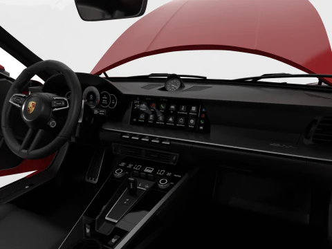 Porsche 911 Carrera GTS 2025 hoofdkwartier 3D Model