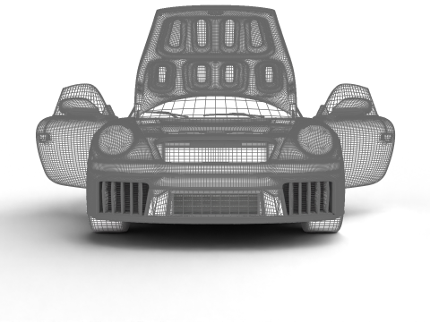 Porsche 911 Carrera GTS 2025 HQ 3D Model