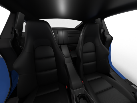 Porsche 911 Carrera GTS 2025 HQ 3D Модель