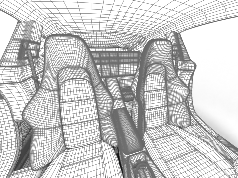 Porsche 911 Carrera GTS 2025 HQ 3D Модель