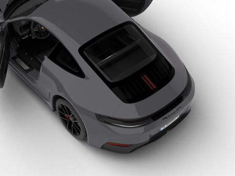 Porsche 911 Carrera GTS 2025 HQ 3D Model