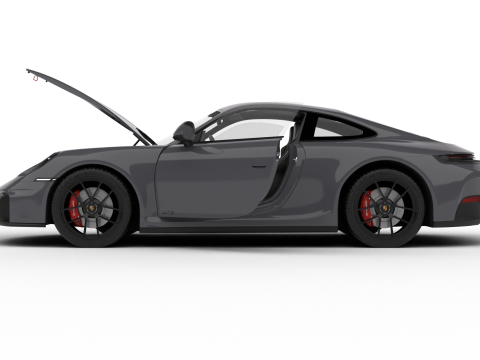 Porsche 911 Carrera GTS 2025 HQ 3D Model