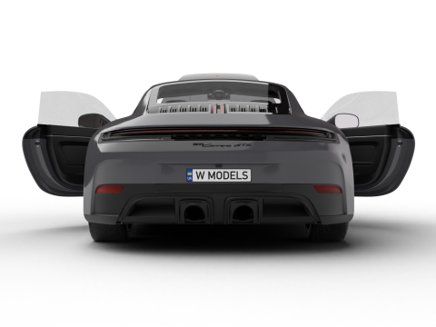 Porsche 911 Carrera GTS 2025 HQ 3D Model
