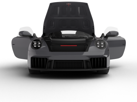 Porsche 911 Carrera GTS 2025 HQ 3D Model