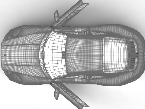 Porsche 911 Carrera GTS 2025 hoofdkwartier 3D Model
