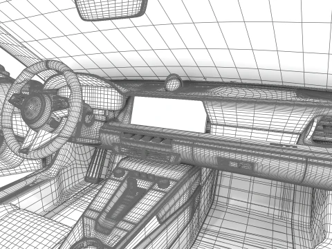 Porsche 911 Carrera GTS 2025 hoofdkwartier 3D Model