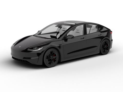 Tesla Model 3 Perfomance 2024 Model 3D