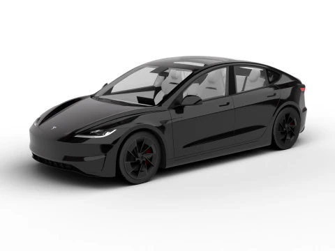Performa Tesla Model 3 2024 Model 3D