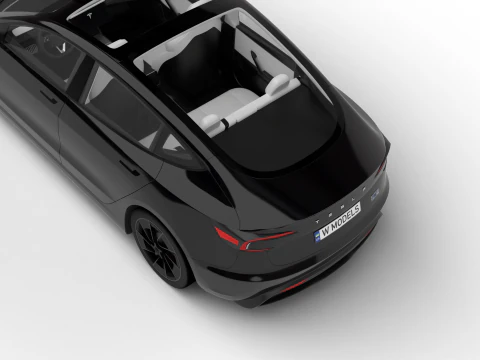 Tesla Model 3 Perfomance 2024 3D Model
