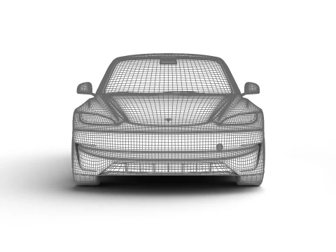 Tesla Model 3 Perfomance 2024 3D Model