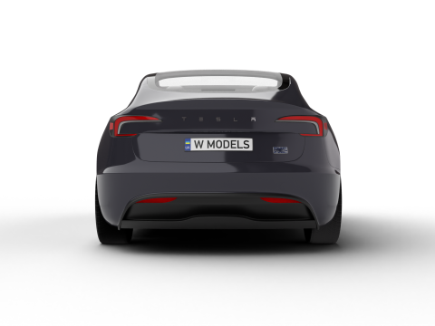 Tesla Model 3 Perfomance 2024 3D Модель
