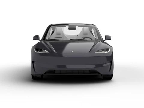 Tesla Model 3 성능 2024 3D 모델