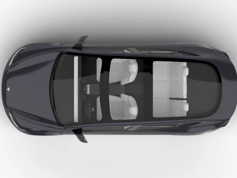 Tesla Model 3 성능 2024 3D 모델