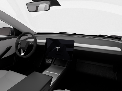 Tesla Model 3 Perfomance 2024 3D Модель