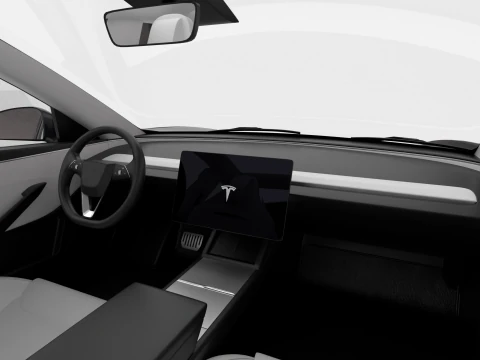 Tesla Model 3 성능 2024 3D 모델