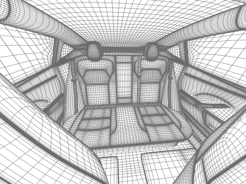 Tesla Model 3 성능 2024 3D 모델