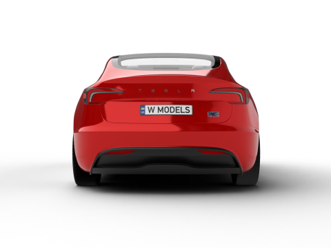 Tesla Model 3 Perfomance 2024 3D 모델