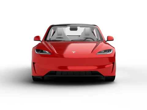 Tesla Model 3 성능 2024 3D 모델