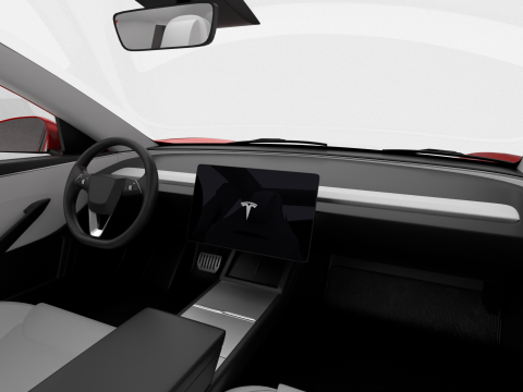 Tesla Model 3 Perfomance 2024 3D 모델