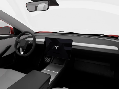 Tesla Model 3 성능 2024 3D 모델