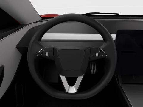 Tesla Model 3 성능 2024 3D 모델