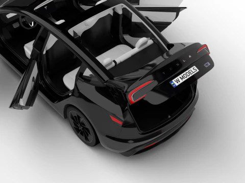 Tesla Model 3 Performansı 2024 Genel Merkez 3D Model