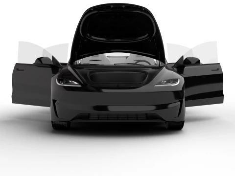 Tesla Model 3 Performansı 2024 Genel Merkez 3D Model
