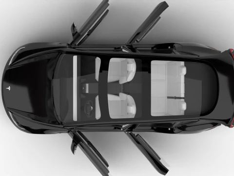 Tesla Model 3 Performansı 2024 Genel Merkez 3D Model