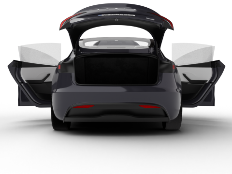 Tesla Model 3 Perfomance 2024 HQ 3D Модель