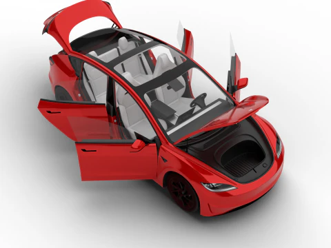 Tesla Model 3 Perfomance 2024 HQ 3D Model