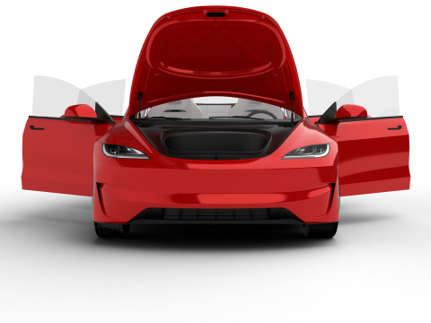 Tesla Model 3 Perfomance 2024 HQ 3D Модель
